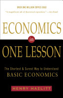 Economics in One Lesson