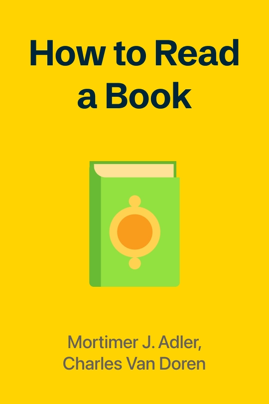 How to Read a Book