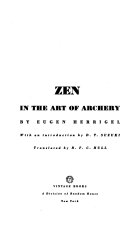 Cover image for Zen in the Art of Archery